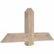 Ekena Millwork Eugene Smooth Timber Gable Bracket, Douglas Fir, 48"W x 22"H x 3 1/2"D x 5 1/2"F, 11/12 Pitch GBW048X22X0406EUG00SDF - alternate 4